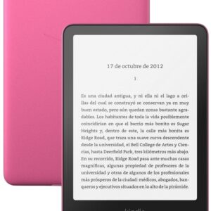 Amazon Kindle Leitor E-Book Ecr? T?ctil 16GB Wi-Fi (Rosa)