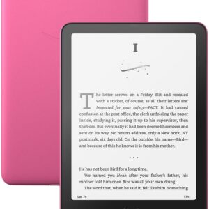 Leitor E-Book Amazon Kindle 7 Paperwhite 12ª Geração 2024 16GB Wi-Fi (Framboesa)