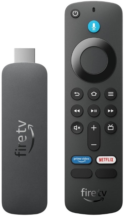 Fire TV Stick 4K Select 8GB c/ Controlador de Voz Alexa - AMAZON