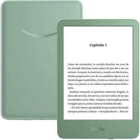 Amazon Kindle 6 Leitor E-Book 2024 Ecrã Tátil 16GB Wi-Fi (Verde Matcha)
