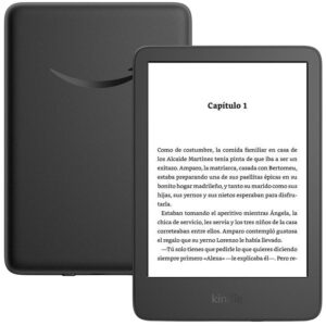 Amazon Kindle 6 Leitor E-Book 2024 Ecrã Táctil 16GB Wi-Fi (Preto)
