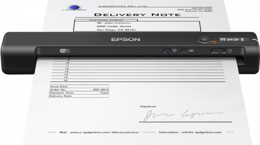 Scanner Portátil EPSON Workforce ES-60W USB A3 Wireless Lan - B11B253401
