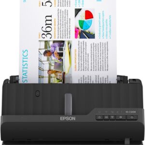 Scanner WorkForce ES-C320W (Preto) - EPSON