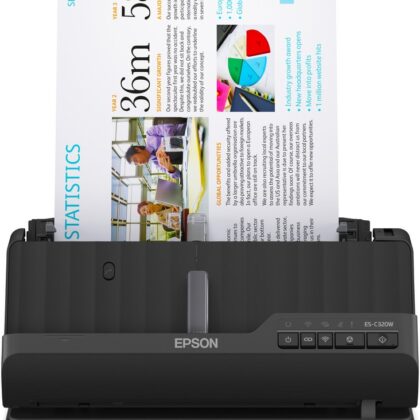 Scanner WorkForce ES-C320W (Preto) - EPSON