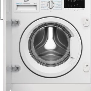 M?quina de Lavar Roupa de Encastre EnergySpin SteamCure B3WBT48435WB 8Kg 1400RPM (Branco) - BEKO
