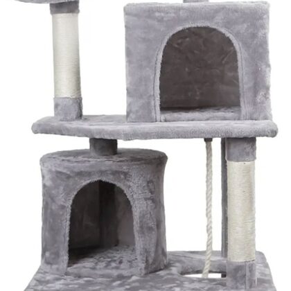 Árvore/Arranhador p/ Gatos (Cinza)