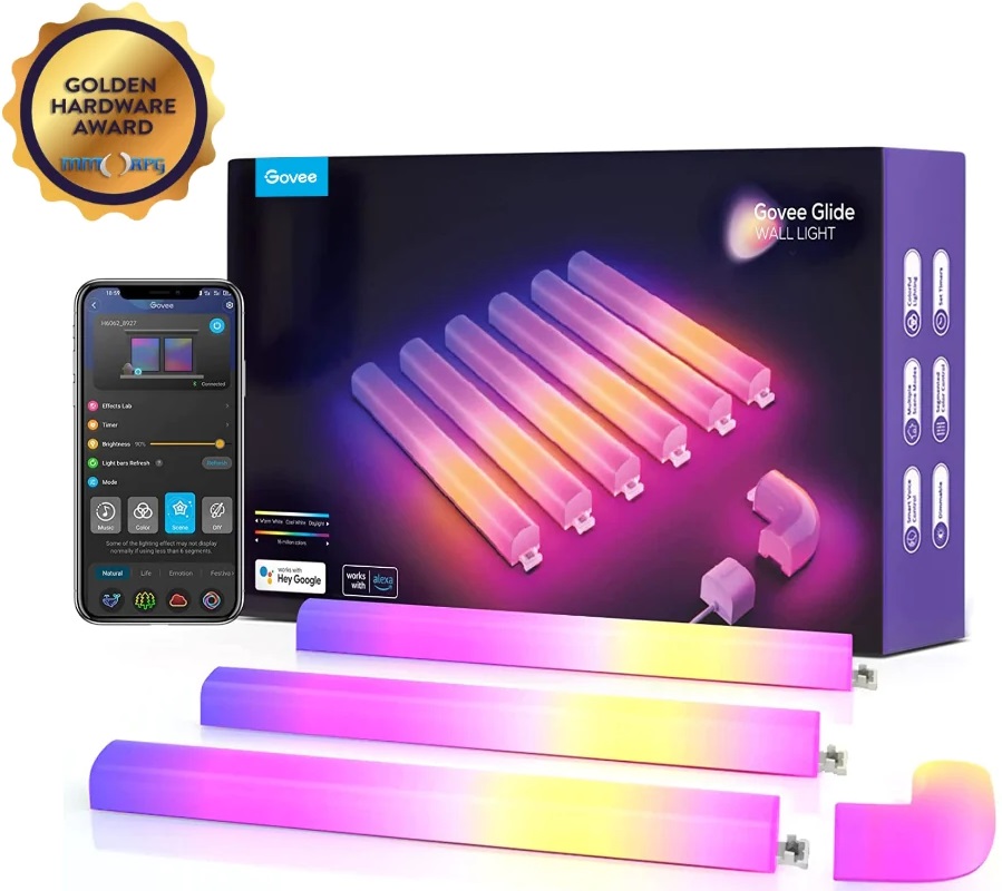 Luz de Parede Smart LED Glide RGB H6062 (1.8 mts) - GOVEE