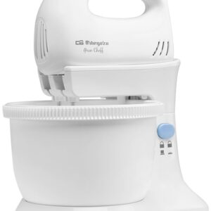 Batedeira c/ Taça 300W 5 Velocidades (Branco) - ORBEGOZO