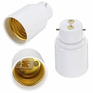 Suporte Adaptador Lampada Baioneta B22 - E27