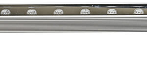 Barra Profissional LEDs 18x 1W (18W) 1500Lm RGB IP65 c/ Comando