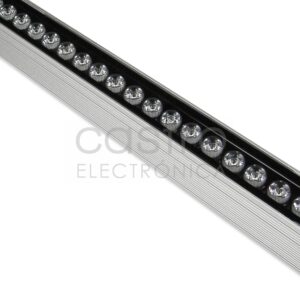 Barra Projectora LED p/ Paredes, Muros, Tectos IP68 220V 18W Branco F. 6000K 1800Lm