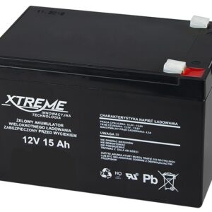 Bateria Chumbo 12V 15Ah (151 x 98 x 95 mm) - XTREME