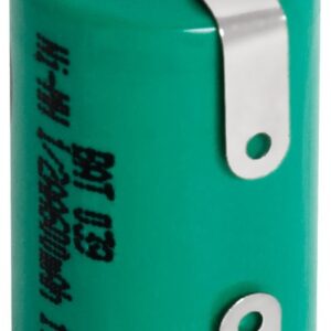 Bateria 1/2AA 2/3AA NI-MH 1,2V 650mA c/ Patilhas - NIMO