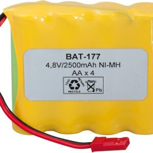 Bateria NI-MH 4,8V 2500mAh AA/RC06 x 4