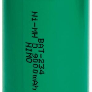 Pilha Acumuladora R20/D 1,2V 9000mAh NI-MH Recarreg?vel