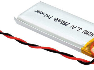 Bateria 3,7V 250mAh Li-Pol - 18 x 42 x 4 mm