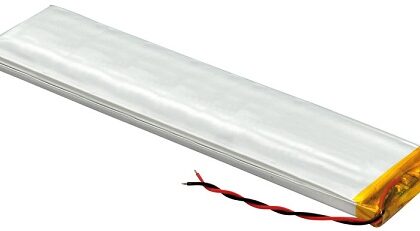Bateria 3,7V 1400mAh Li-Pol - 30 x 100 x 6,5 mm