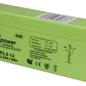 Bateria de Chumbo 12V 2,3Ah - UPOWER