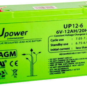 Bateria de Chumbo 6V 12Ah - UPOWER