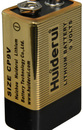 Pilha de Litio 9V 1200mAh CP9V - HUIDERUI