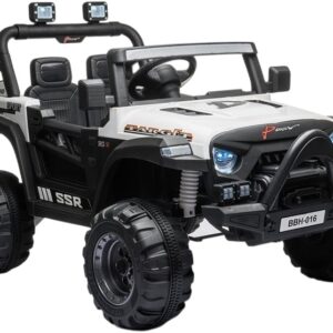 Carro Infantil El?trico BBH-016 (Branco)