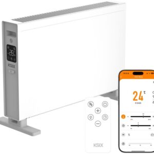 Aquecedor Convetor El?trico Smart Wi-Fi Tuya Blaze 2000W c/ Comando (Branco) - KSIX