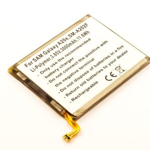 Bateria Compatível EB-BA202ABU, GH82-20188A Samsung (3000mAh)