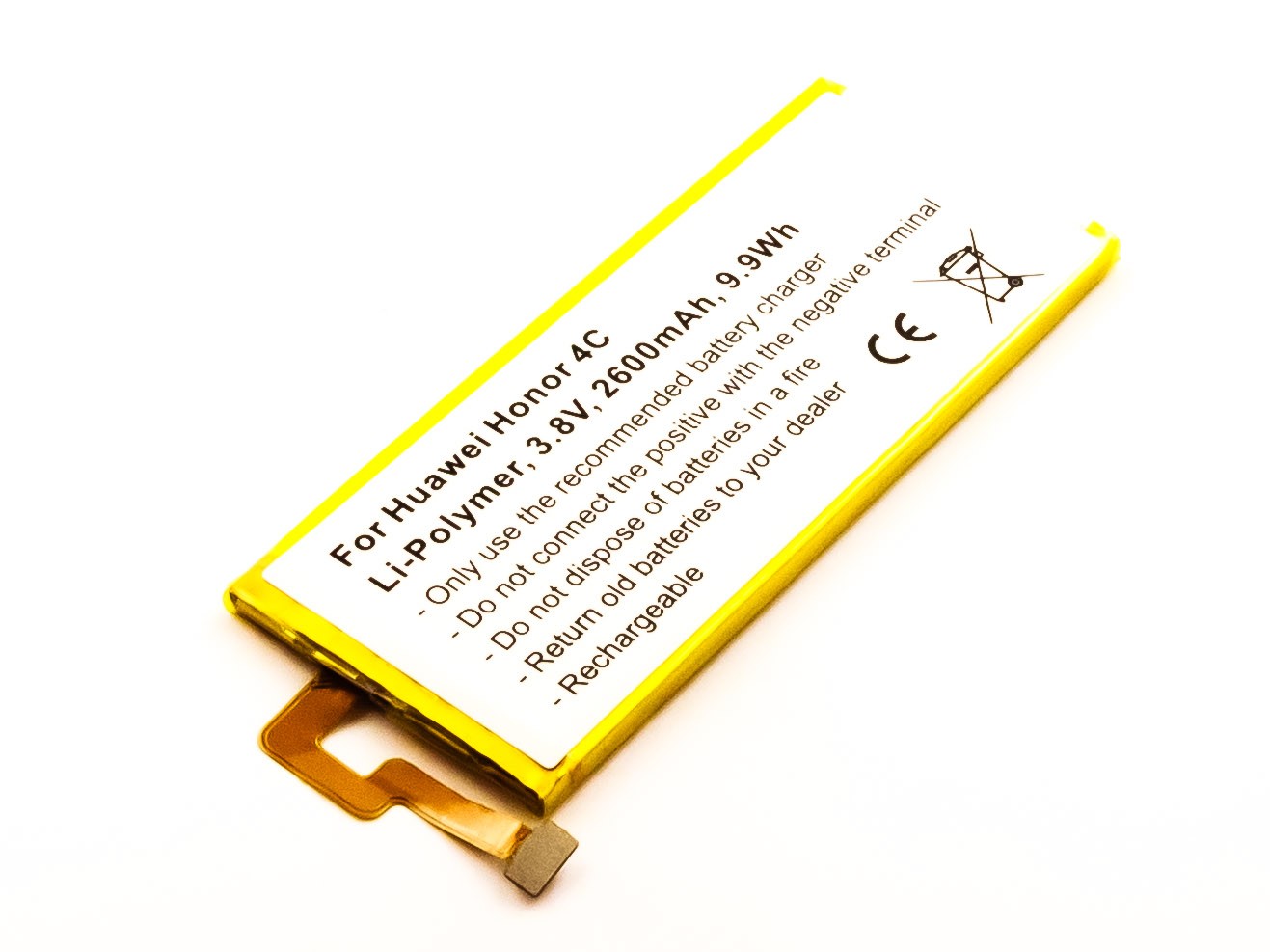 Bateria Compatível Honor 4C Huawei (2600 mAh)