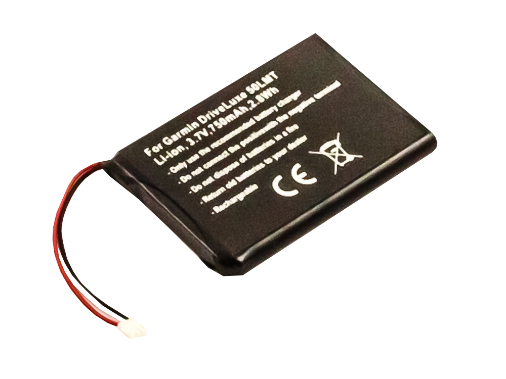 Bateria Compatível DriveLuxe 50 LMT, DriveLuxe 50LMT Garmin (750mAh)