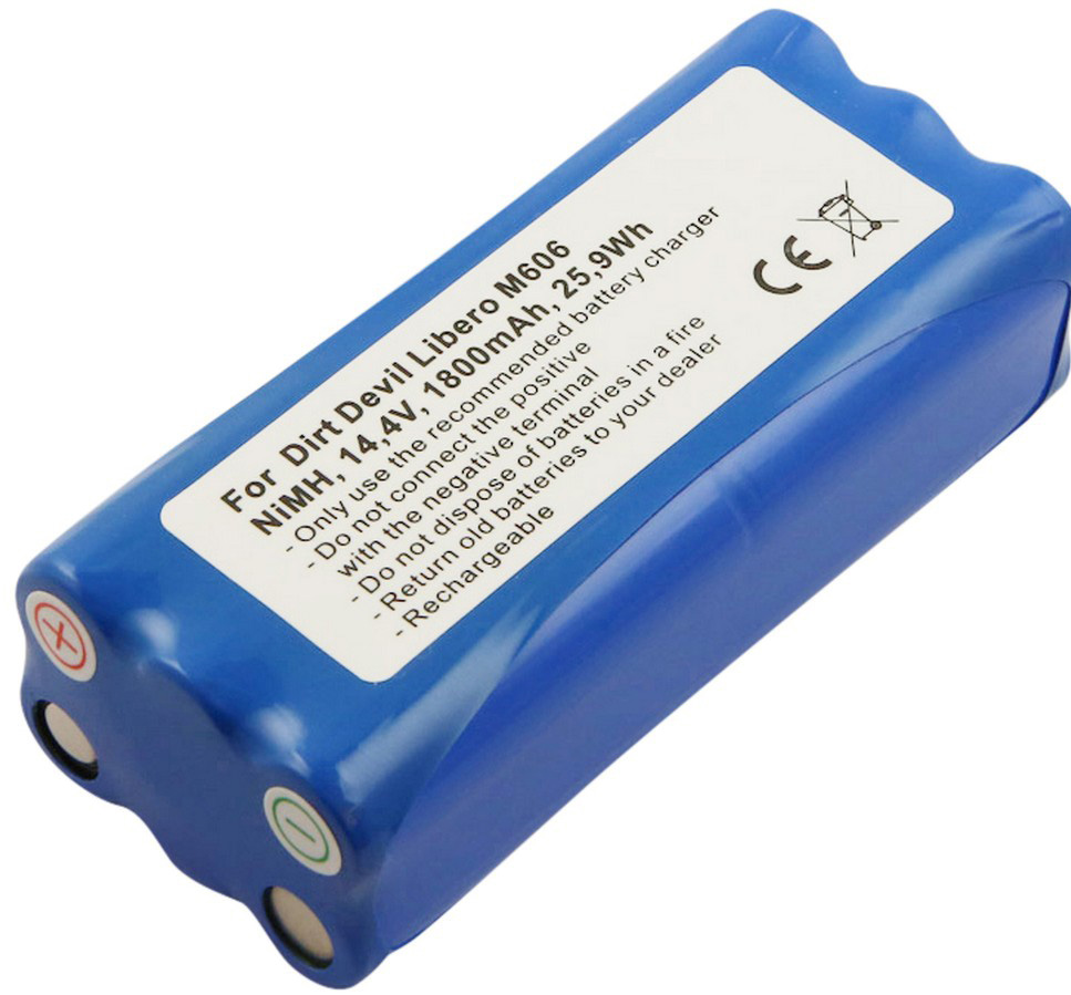 Bateria Compatível Dirt Devil Libero M606 14,4V (1800mAh)