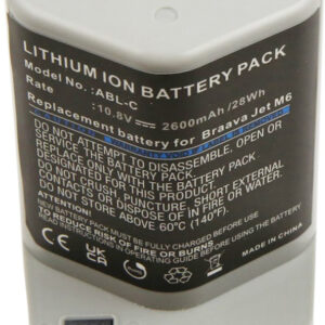 Bateria Compat?vel iRobot Braava Jet M6 10,8V (2600mAh)