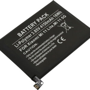 Bateria Compat?vel Mi 11 Lite, Mi 11 5G 3,85V Xiaomi (4150mAh)