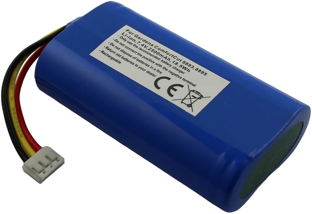 Bateria Compatível ComfortCut 8893 / 8895 7,4V GARDENA (2500mAh)