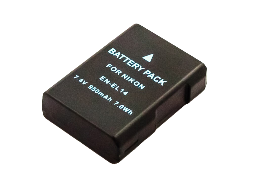 Bateria Compatível EN-EL14, EN-EL14, EN-EL14A NIKON (950mAh)