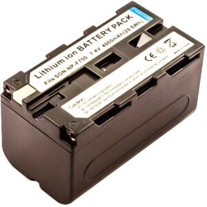 Bateria Compat?vel NP-F330, NP-F530, NP-F550, NP-F570, NP-F750, NP-F770 Sony (4000mAh)
