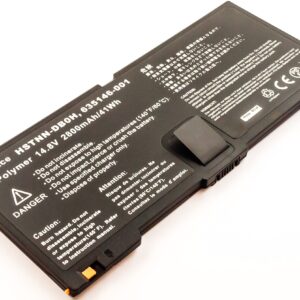 Bateria Compatível 635146-001, FN04, HSTNN-DB0H, QK648AA HP (2800mAh)