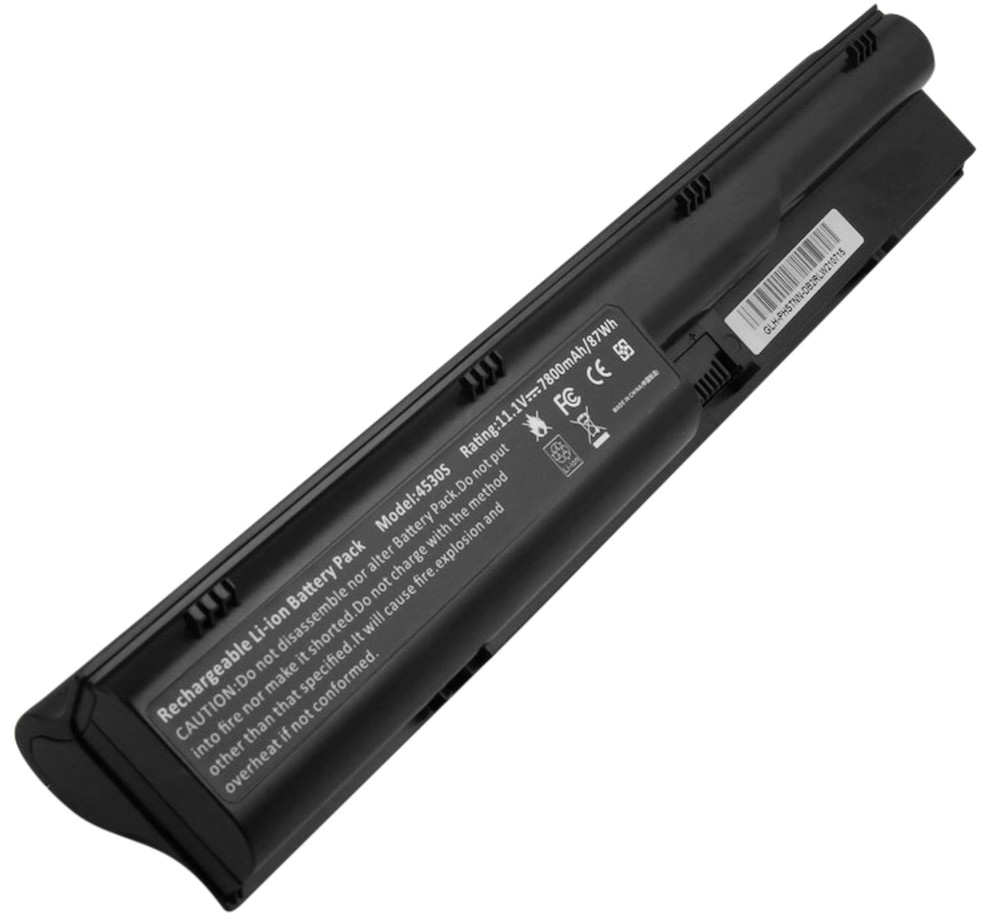 Bateria Compatível ProBook 4330s, 4530s 11,1V HP (7800mAh)