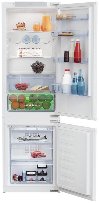 Frigorífico Combinado de Encastre 254L (Branco) - BEKO