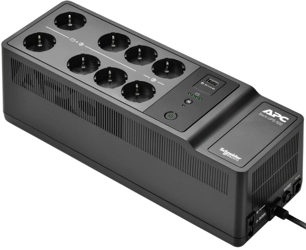 UPS 1050VA 600W (8x Schuko / 1x Porta USB-A / 1x Porta USB-C) - APC
