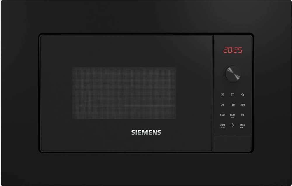 Microondas de Encastre iQ300 BE623LMB3 20L 800W (Preto) - SIEMENS