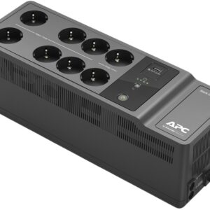 UPS 650VA 400W (8x Schuko / 1x Porta USB-A) - APC