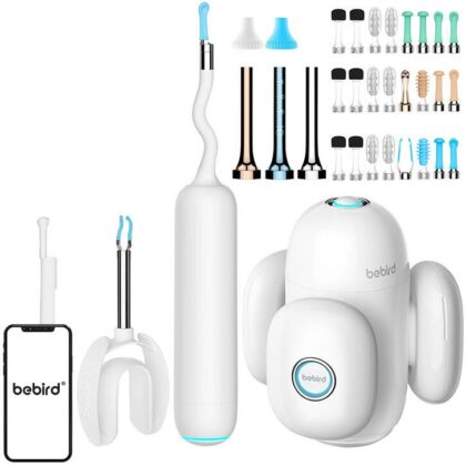 Otoscópio c/ Câmara p/ Limpeza de Ouvidos Home 30S (Branco) - BEBIRD