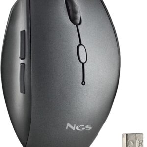 Rato RF Wireless Ótico BEE 1600DPI (Preto) - NGS