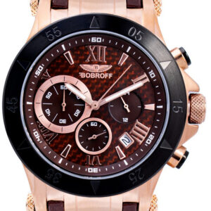 Relógio Analógico BF1001M65 44MM (Preto) - BOBROFF