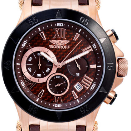 Relógio Analógico BF1001M65 44MM (Preto) - BOBROFF