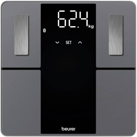 Balança de WC Digital c/ Bluetooth (Cinzento/Preto) - BEURER