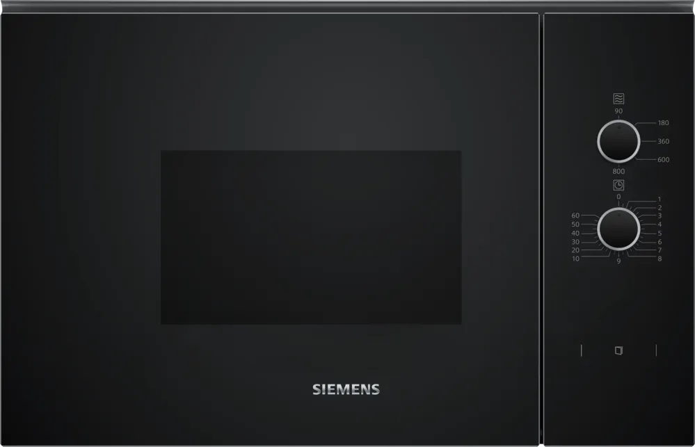 Microondas de Encastre iQ300 BF520LMA1 20L 800W (Preto) - SIEMENS
