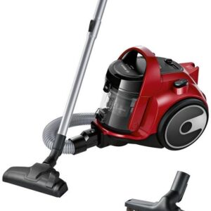 Aspirador Ciclónico Trenó BGC05A322 s/ Saco (Preto/Vermelho) - BOSCH