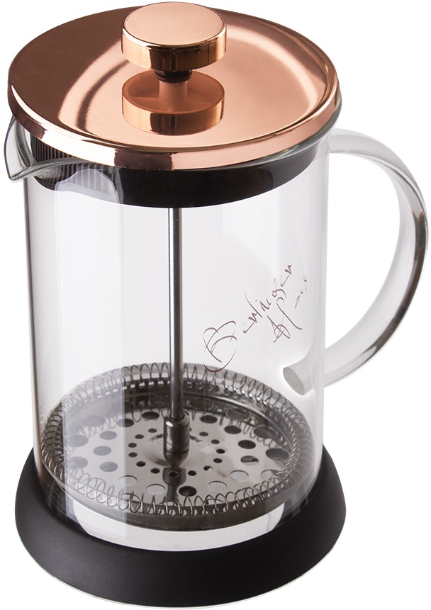 Infusor de Café e Chá 800ml (Rose Gold Edition) - BERLINGER HAUS