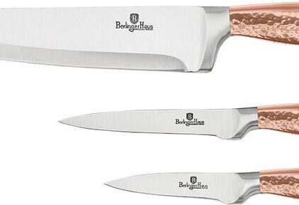 Conjunto de 3 Facas (Rose Gold) - BERLINGER HAUS